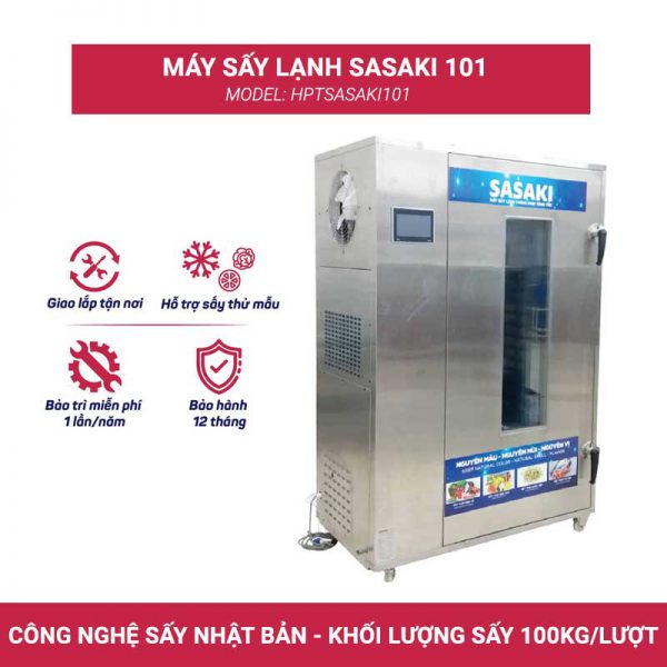 Máy sấy lạnh thông minh Sasaki – 100kg